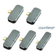 Cou-Type-C Hub to 3.55mm PD100W USB3.0/USB2.0/USB3.1 HDMI-Compatible Extender