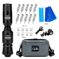 S4 Wireless Tattoo Pen – 4.0mm Tip, Brushless Motor, 1800mAh Battery, LCD Display