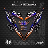 SUZUKI SMASH TITAN MOTORCYCLE VARIATION STRIPING/ KRS 7 / SMASH TITAN 2010SUZUKI VARIATION/ SMASH TI