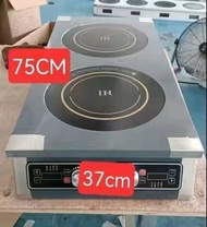 🌸多頭電磁爐induction cooker🌸 商用3500w多頭爐 加熱速度快 定時定溫 不銹鋼機身#電磁爐#induction cooker
