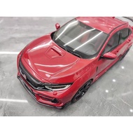 OTTO 1: 18 Honda CIVIC CIVIC TYPE R GT FK8 Limited Edition Simulation Car Model Collection