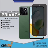 HONOR X7C Privacy Protection Tempered Glass Screen Protector