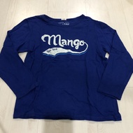 PRELOVED kaos lengan panjang anak laki mango kids 7-8 tahun