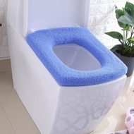 MR3LUniversal Toilet Pad Thickened Toilet Seat Cover Square GourdULarge Plush Toilet Seat Cover Household Toilet Seat