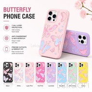 Butterfly Printed Case for Vivo V30 SE V29 V27 V27e V23e V21E Y100 Y75 Y73 Y51 Y51A Y31 Y30 Y19 Y17 
