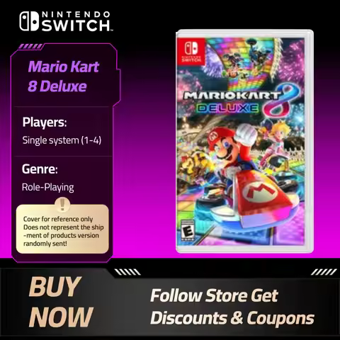Mario Kart 8 Deluxe - Nintendo Switch Game Card Games Cartridge Physical Card Support TV Tabletop Ha