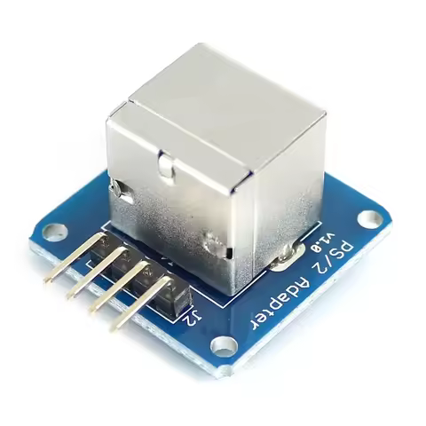 PS2 Adapter PS/2 Keyboard keypad Module for Arduino NEW 5VDC PS/2 Interface for GND VCC DATA CLK Pin