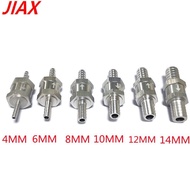 Car Fuel Pump Check Valve Aluminum Alloy 4/6/8/10/12mm Oil Circuit Quick Plug Check Valve Gasoline D