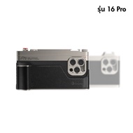 Fotorgear DMF Retro Camera Case 16 pro max เคสมือถือ กล้อง lei ca พรีเมียม ปุ่มชัตเตอร์ วินเทจสไตล์