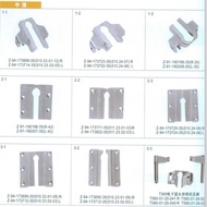 Zhongjie 580 Round Head Lock Eye Machine Gear Plate 580 Lock Eye Machine Presser Foot Round Head Loc