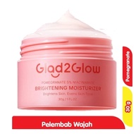 Glad2Glow Moisturizer Pomegranate Facial Moisturizer & Brightener 30 g