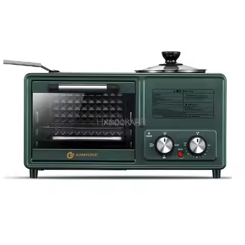 New Three-In-One Four-In-One Breakfast Maker Multi-Function Electric Oven Bread Pizza And Cake Maker