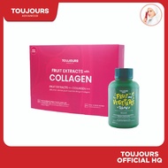 Daily Health Duo Toujours Advanced Fruit Extracts with Collagen Drink & Toujours Kid's Fruit and Veg