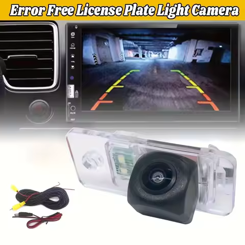 Error Free Car Backup Rear View Camera | Licence Plate Light Replacement for Audi A3 A4 A6 A8 Q7 S4 