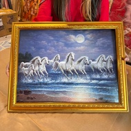 Photo Frame 8 Horse Views Home Decoration Shop Gift Souvenir Retirement Give As Gifts For Various Oc