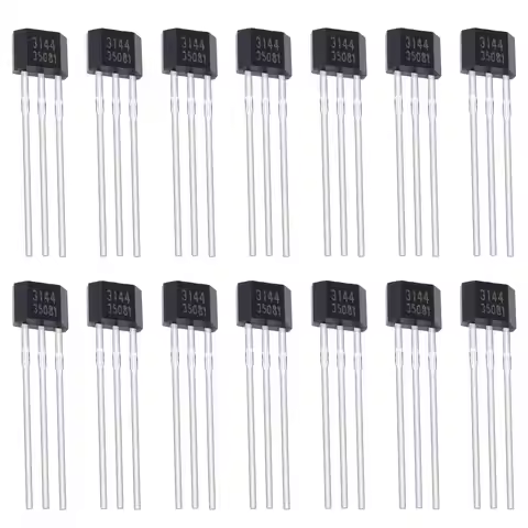 10PCS~100Pcs A3144 3144 Hall Effect Sensor OH3144 AH3144E 3Pins Magnetic Detector