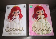 2018年版 Banpresto Qposket Q POSKET Dreamy Style Ariel 迪士尼 公主 婚紗系列 小魚仙