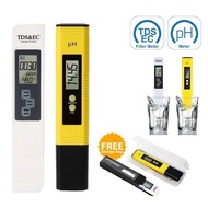 Portable PH Meter + Digital LCD Water Purity TDS EC Meter Temperature Tester Pen