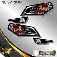 Striping RX KING - Sticker Striping Variasi list Yamaha RX KING 004