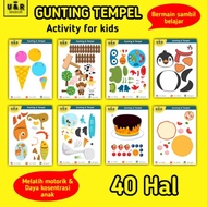 Grosir Mainan Edukasi Anak Gunting Tempel