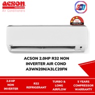 ACSON WALL AIR CONDITIONING R32 NON-INVERTER 2.0HP A3WM20S/A3LC20C / 2.5HP A3WM25S/A3LC25C -ACSON WA