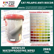 CAT WATERPROOFING MOWILEX ANTI BOCOR MOWILEX WP 02 WARNA PUTIH 20 KG