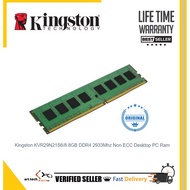 Kingston KVR29N21S6/8 8GB DDR4 2933Mhz Non ECC Desktop PC Ram