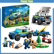60369 Mobile Police Dog Training Building Blocks City Series Toys Gifts for Kids Boys and Girls