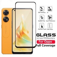 For Oppo Reno 8T Reno8 T Reno8t 4G 9H Screen Protector Tempered Glass Full Glue Cover Front Protective Film