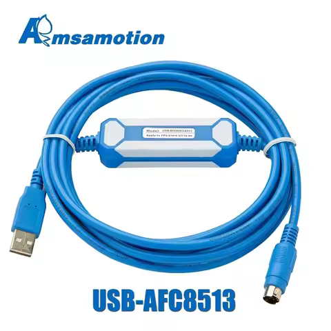 Updated Version USB-AFC8513 Cable Compatible Panasonic FP0 FP2 FP-X Series PLC Programming USB-AFC85