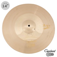 Centent B10A-14C Crash Cymbals From The B10 Age Series Made Of Copper Alloy (Bronze Bronze +