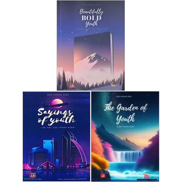 Combo Sách Thanh Xuân - Beautifully Bold Youth + Sayings Of Youth + The Garden Of Youth (Bộ 3 Cuốn)