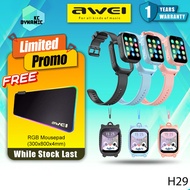 Awei H29 Children Watch 1.83inch Screen 4G Children Smart Watch Kid Video Call Watch Location Histor