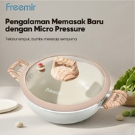 FREEMIR 2in1 Wok & Saucepan 24 cm Pressure Cooker/ 24 cm 3L A46201