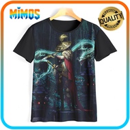 Children's 3D Animal Dragon T-shirt 3D Dragon Dragon Dragon N3D-26 For Ages 1-12 Years