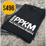 S496 fashion baju atasan pria wanita kata korban ppkm