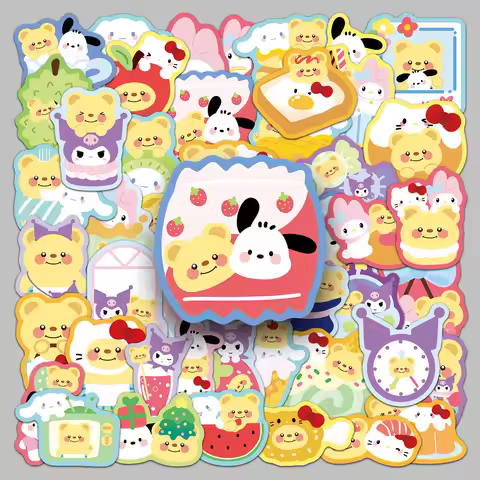 Hello Kitty Interactive Waterproof Puzzle Stickers