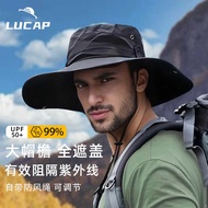 Western Cowboy Hat Big Brim Outdoor Hiking Bucket Hat Sunshade Sunscreen Fishing Summer Hiking Hikin