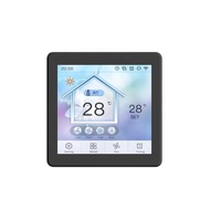 DWIN 4 Inch 86 Box Capacitive Temperature Controller LED Wi-Fi Thermostat 220V Light Curtain Floor H