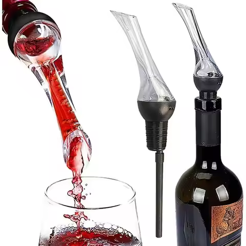 Wine Aerator Pourer Spout Premium Wine Decanter Professional Wine Pourer Wine Accessories Gifts for 