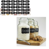 MERAH RED SPICE Writing Label - Kitchen Spice Sticker / Spice Label / Name Label Sticker / Refrigera