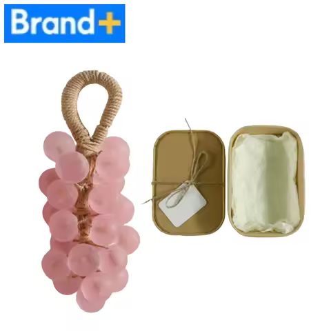 Natural Crystal Grape Shaped Soap Bar - Handcrafted With Botanical Extracts For Gentle Hand & Body C