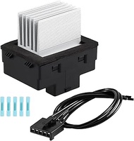 HIMARKLIF HVAC Fan Blower Motor Resistor with Connector Wire Harness Compatible with Ford Fusion 200