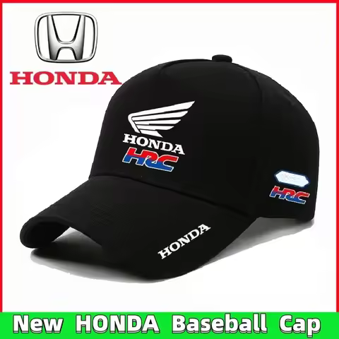 Honda Motorcycle Baseball Cap Hat for Honda HRC CB400 CB650F CBF CRF NC750 Adjustable Outdoor Men Wo