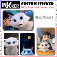 Ejen Comot - Touch n Go Card Sticker Cover / TNG CARD Sticker / Bank Card Sticker / Access Card / Li