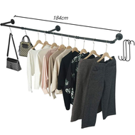 LG Gantungan Baju Dinding Gantungan Baju Tembok Gantunga Baju Palang Tembok Free Paku