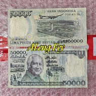 Suharto 50.000 Rupiah kertas