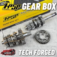 GEAR BOX SET FORGED TECH 2 EX5 / EX5 DREAM / KRISS100 / BONUS100 / WAVE100 HPSP RACING/ EX5 GEAR BOX