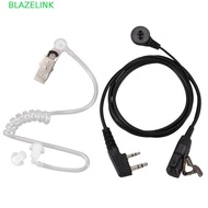 BLAZELINK PTT MIC Headset Baofeng UV-5R BF-888S CB Universal Earbud Headphone Air Guidance Headset P