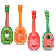 JOY Mini Classical Stringed Instrument Fruit Montessori Toys Entertainment Early Education Musical Instrument Ukulele Guitar Toy Musical Instrument Toy